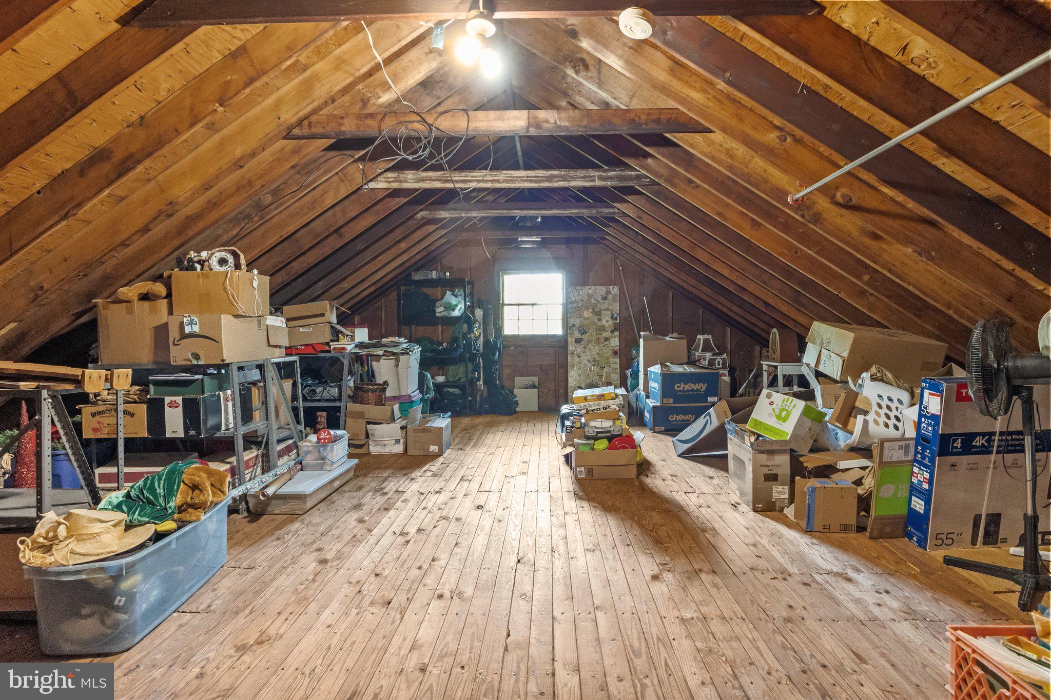 1313 Moon Drive Yardley, PA 19067 - Photo 55 of 56 a view of a storage room with wooden floor