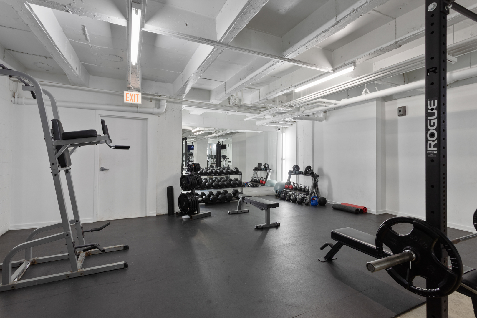 1325 West Wilson Avenue, Unit 601 Chicago, IL 60640 - Photo 12 of 19 a view of a room with gym equipment