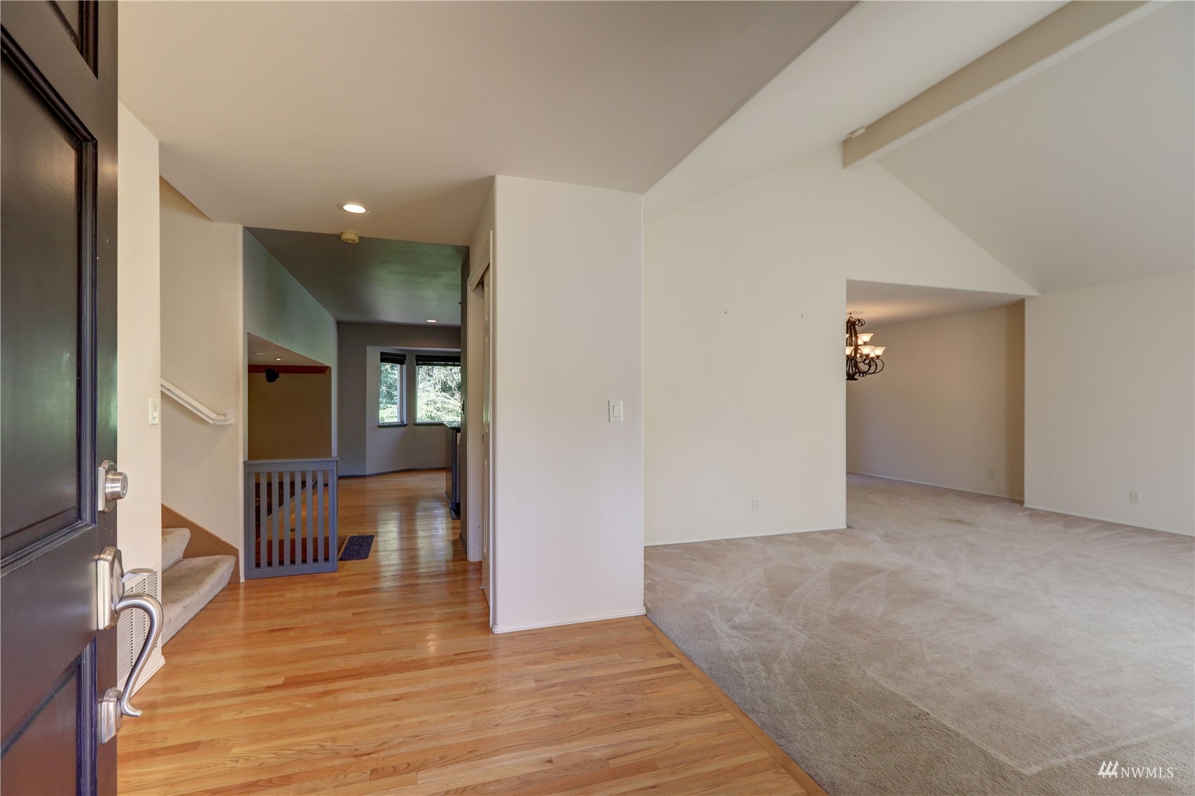 1635 Field Place Northeast Renton, WA 98059 - Photo 3 of 28 wooden floor in a hall with an entryway of bedroom