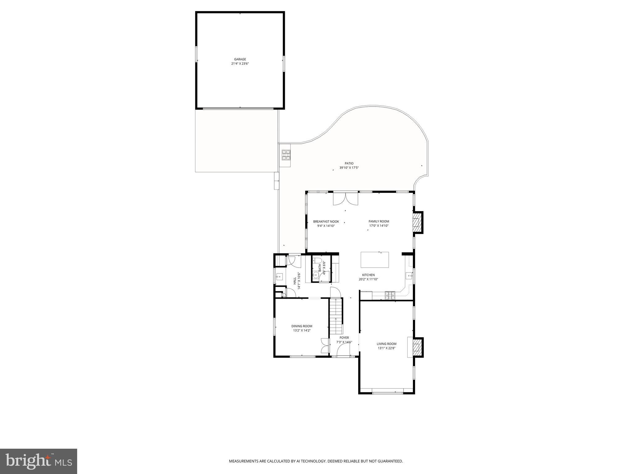 5911 Meadowood Road Baltimore, MD 21212 - Photo 50 of 53 First floor floorplan