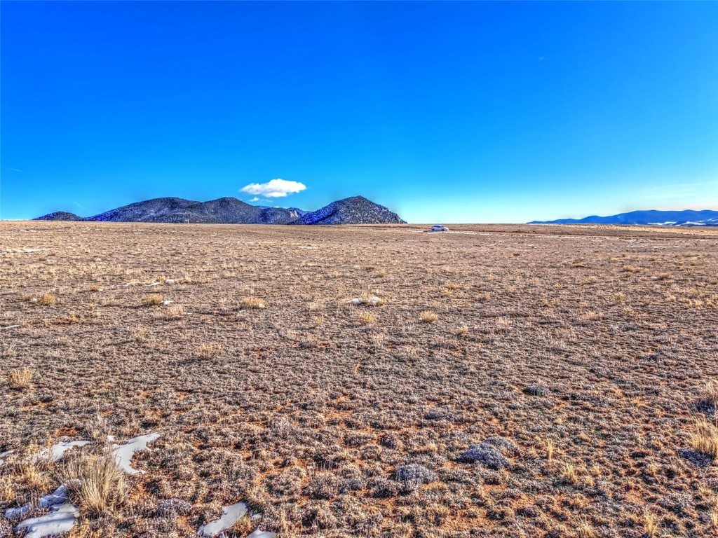 a view of lake and mountain