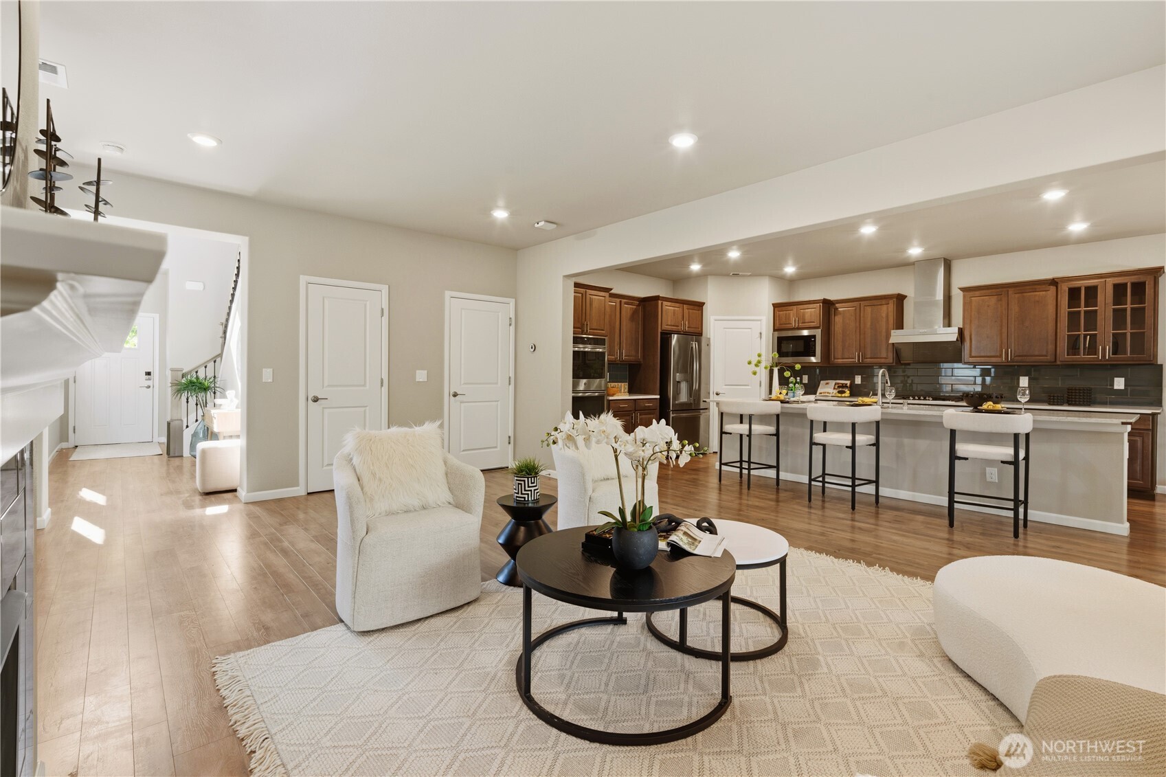 23615 43rd Drive Southeast Bothell, WA 98021 - Photo 7 of 35 a living room with furniture and kitchen view