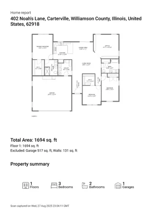 $249,900 | 402 Noah Lane, Carterville, IL 62918