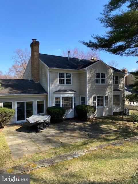 rear of property - kitchen to right of bay window