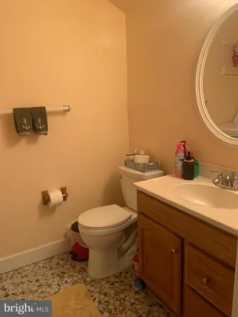 a bathroom with a sink and a toilet