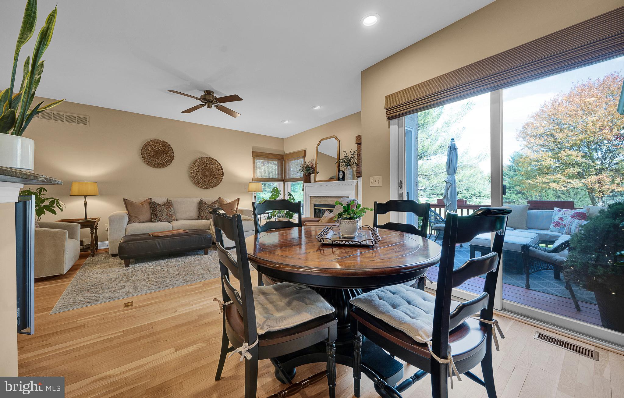 145 Sawgrass Drive Blue Bell, PA 19422 - Photo 15 of 61 a view of a dining room with furniture and wooden floor