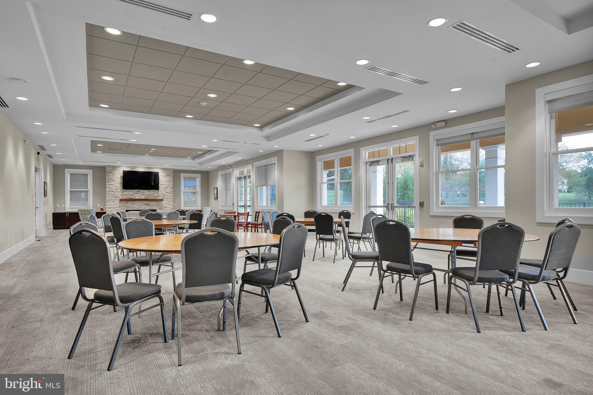 145 Sawgrass Drive Blue Bell, PA 19422 - Photo 52 of 61 a view of a dining area with furniture window and outside view