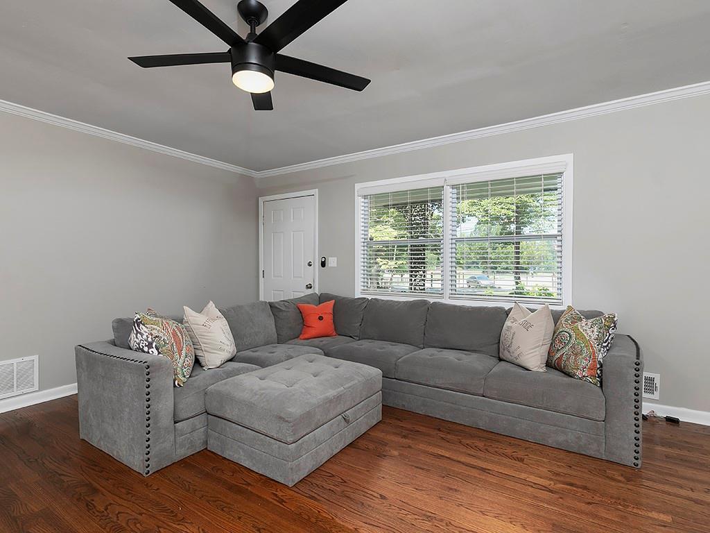 3249 Howell Drive Smyrna, GA 30080 - Photo 6 of 26 a living room with furniture and a window