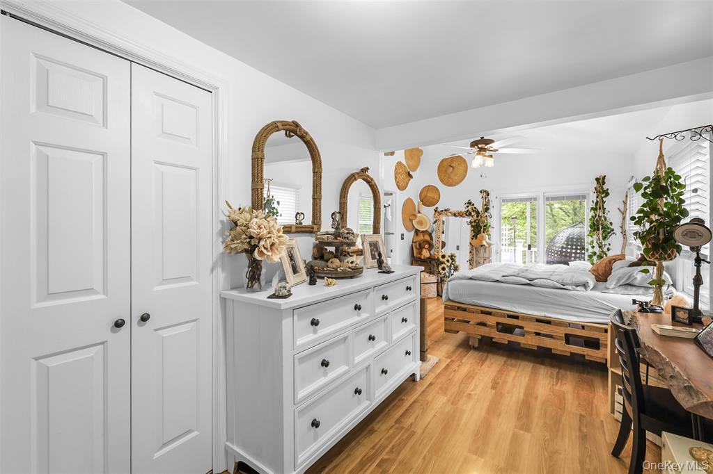 46 Quaker Hill Road Monroe, NY 10950 - Photo 21 of 33 Bedroom with light wood-style flooring and a closet