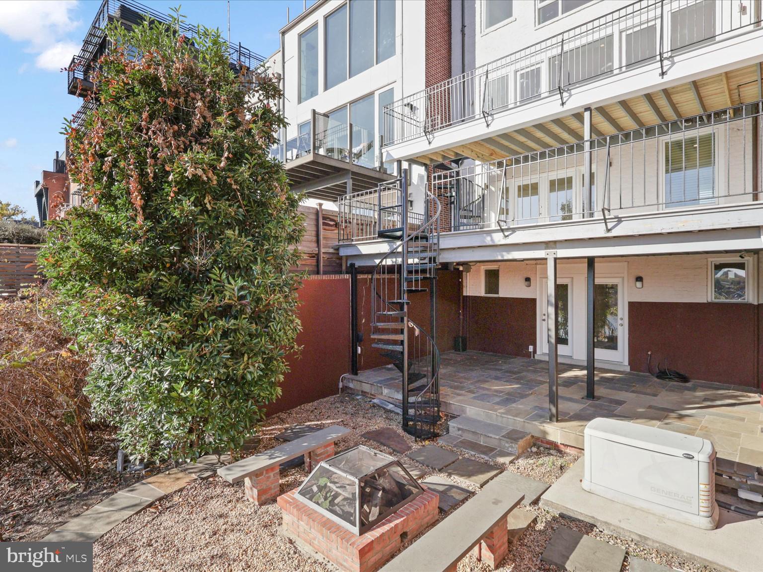 3604 Prospect Street Northwest Washington, DC 20007 - Photo 59 of 70 a front view of a building with sitting area