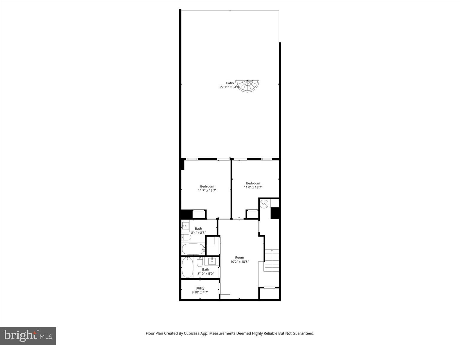 3604 Prospect Street Northwest Washington, DC 20007 - Photo 63 of 70 a picture of a floor plan