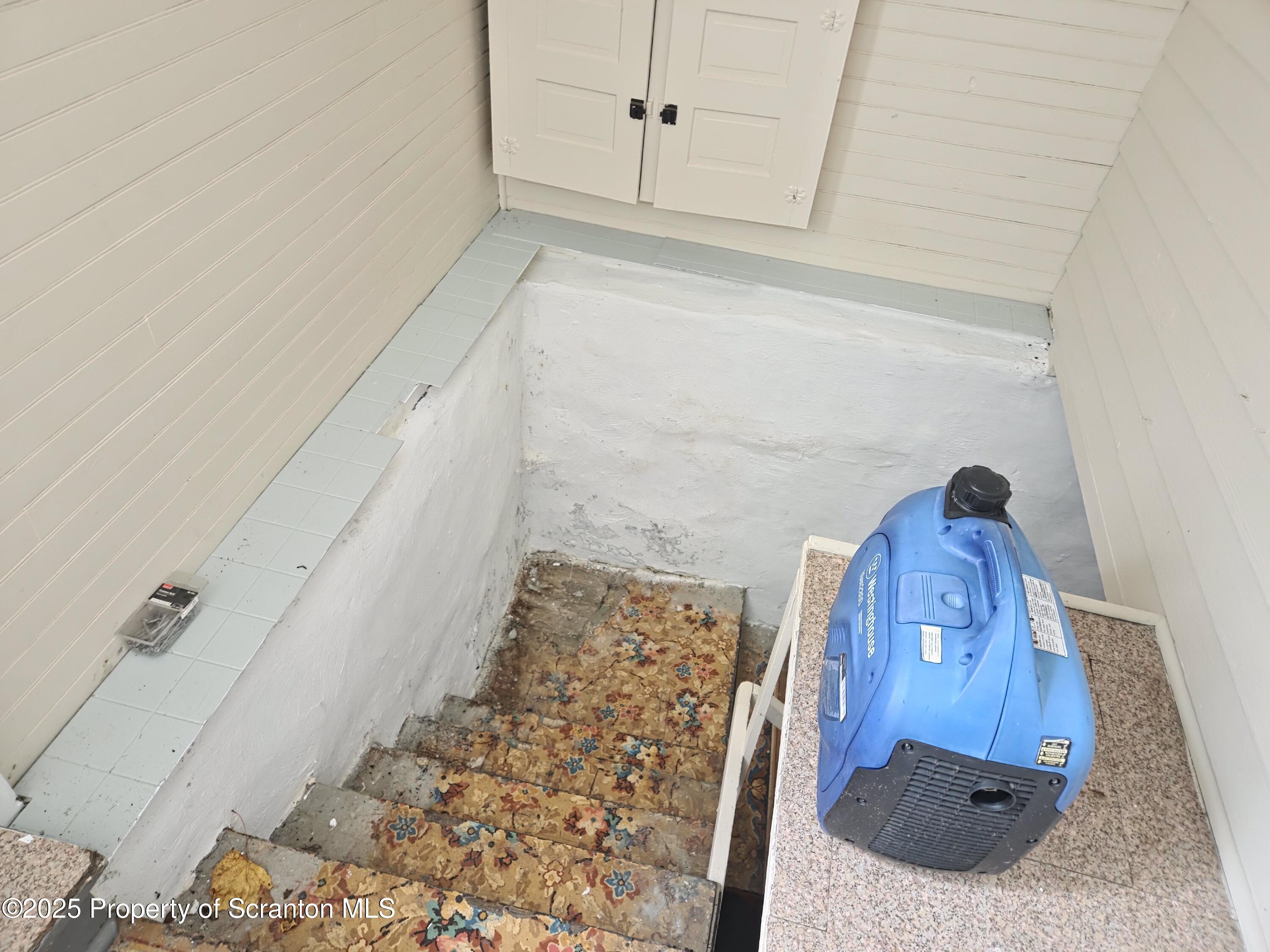 5 East Harrison Street Tunkhannock, PA 18657 - Photo 16 of 25 Basement Stairway