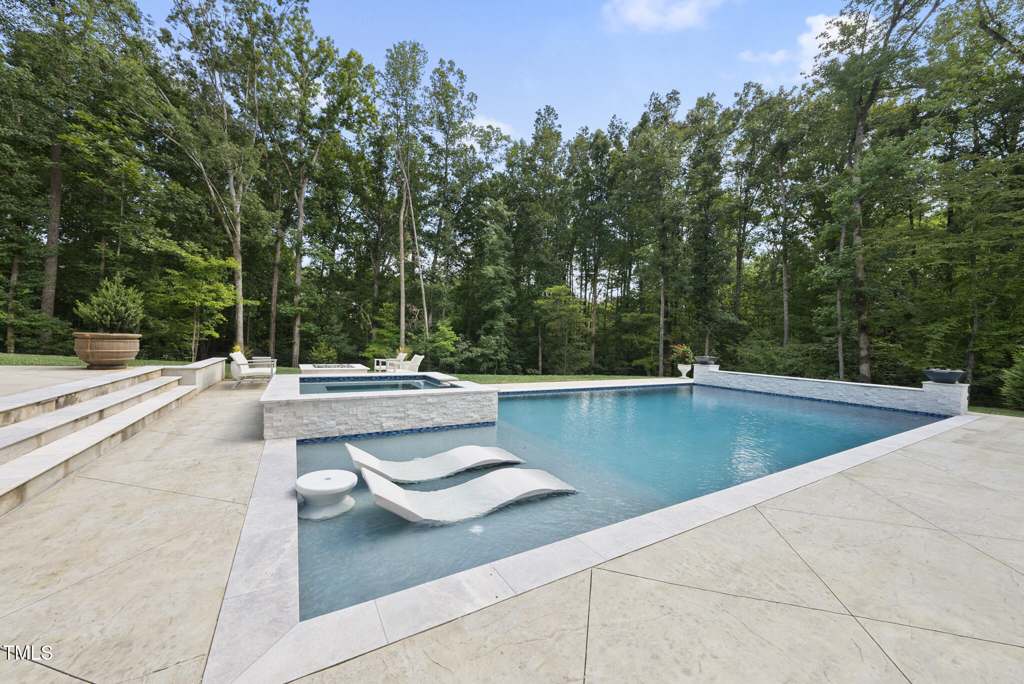 1105 Longstone Way Raleigh, NC 27614 - Photo 45 of 70 a view of swimming pool with chairs