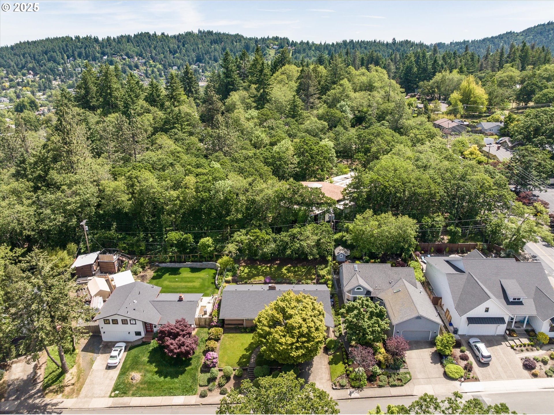 3985 Donald Street Eugene, OR 97405 - Photo 37 of 39 an aerial view of a house with yard