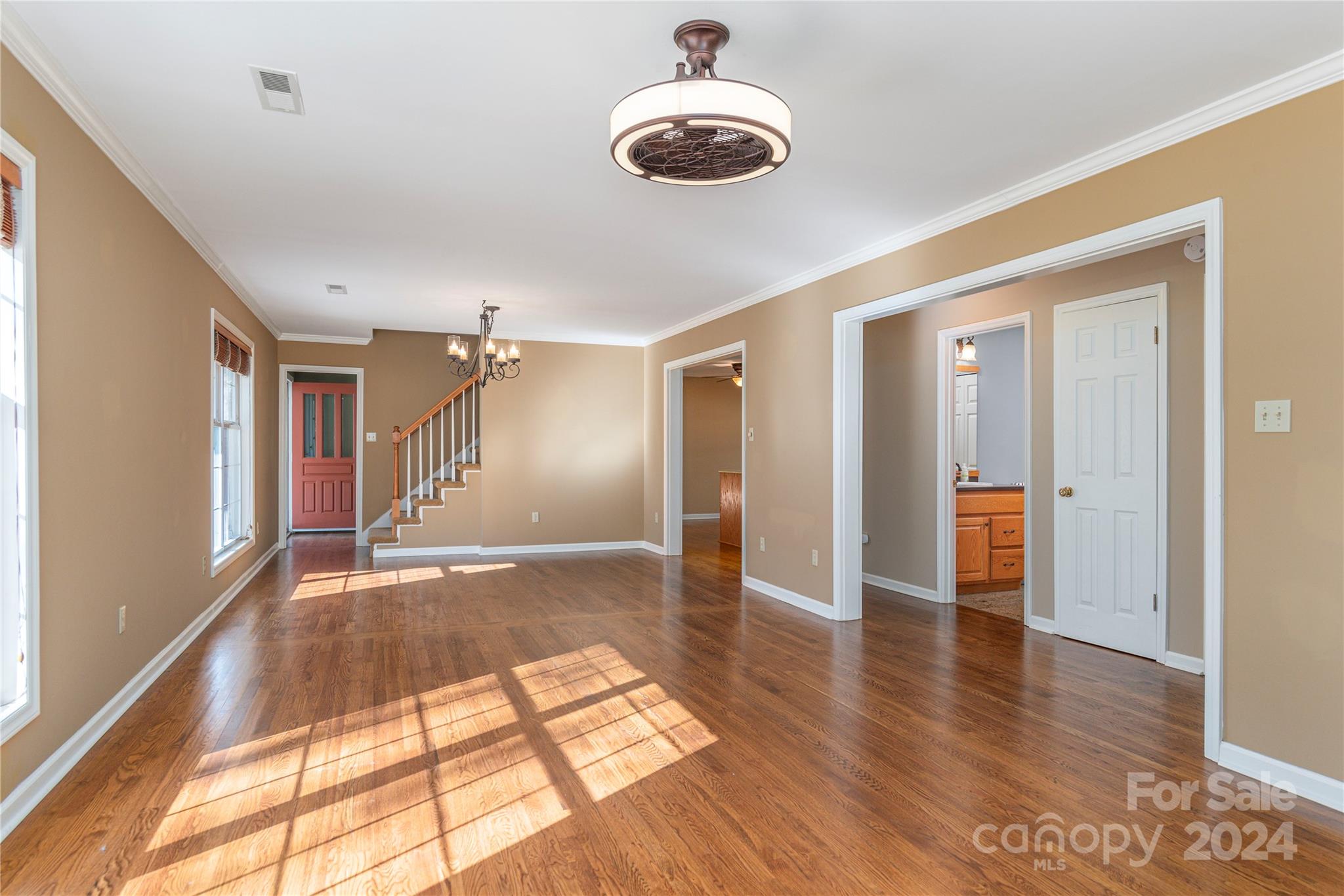 1201 Camp Branch Road Waynesville, NC 28786 - Photo 9 of 26 a view of a livingroom with wooden floor