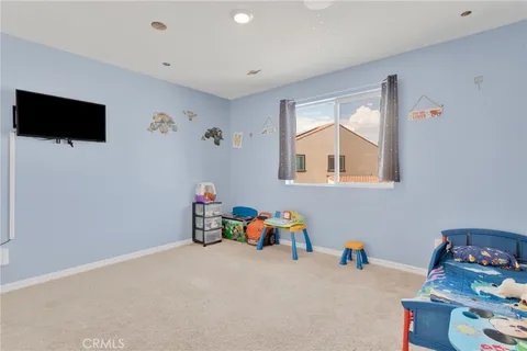 a children room with toys