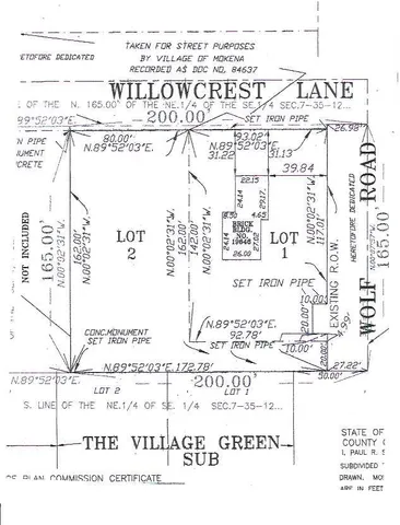 $150,000 | Willowcrest Lot 2 Willowcrest Lane, Mokena, IL 60448