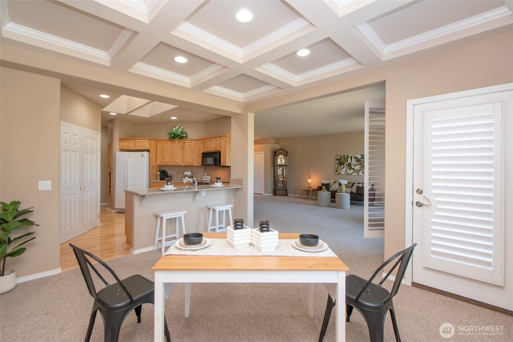 40 Cascadia Loop Sequim, WA 98382 - Photo 18 of 40 a dining room with a table and chairs