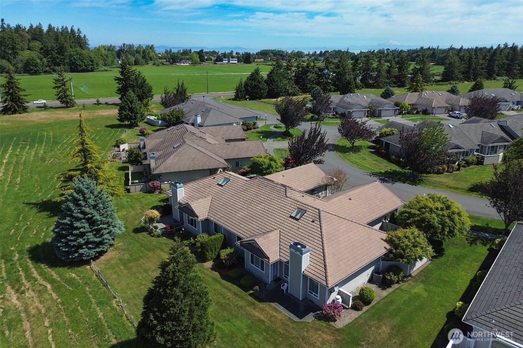 40 Cascadia Loop Sequim, WA 98382 - Photo 39 of 40 an aerial view of a house with outdoor space and street view
