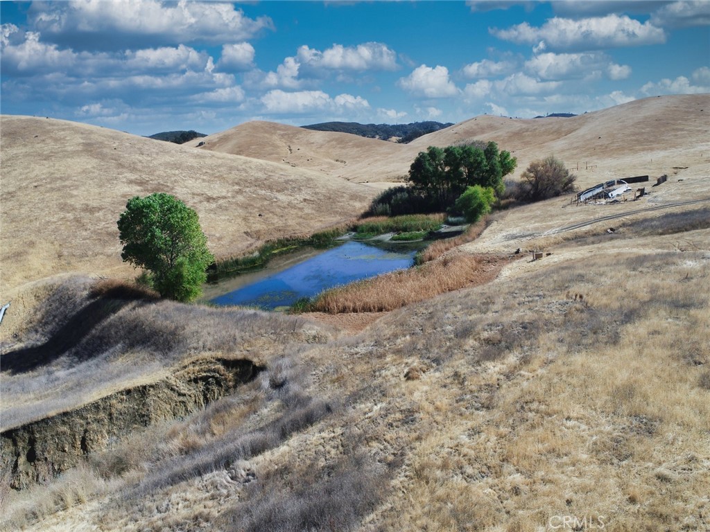 9520 Rocky Creek Road Lower Lake, CA 95457 - Photo 12 of 40 a view of a dry yard with wooden fence