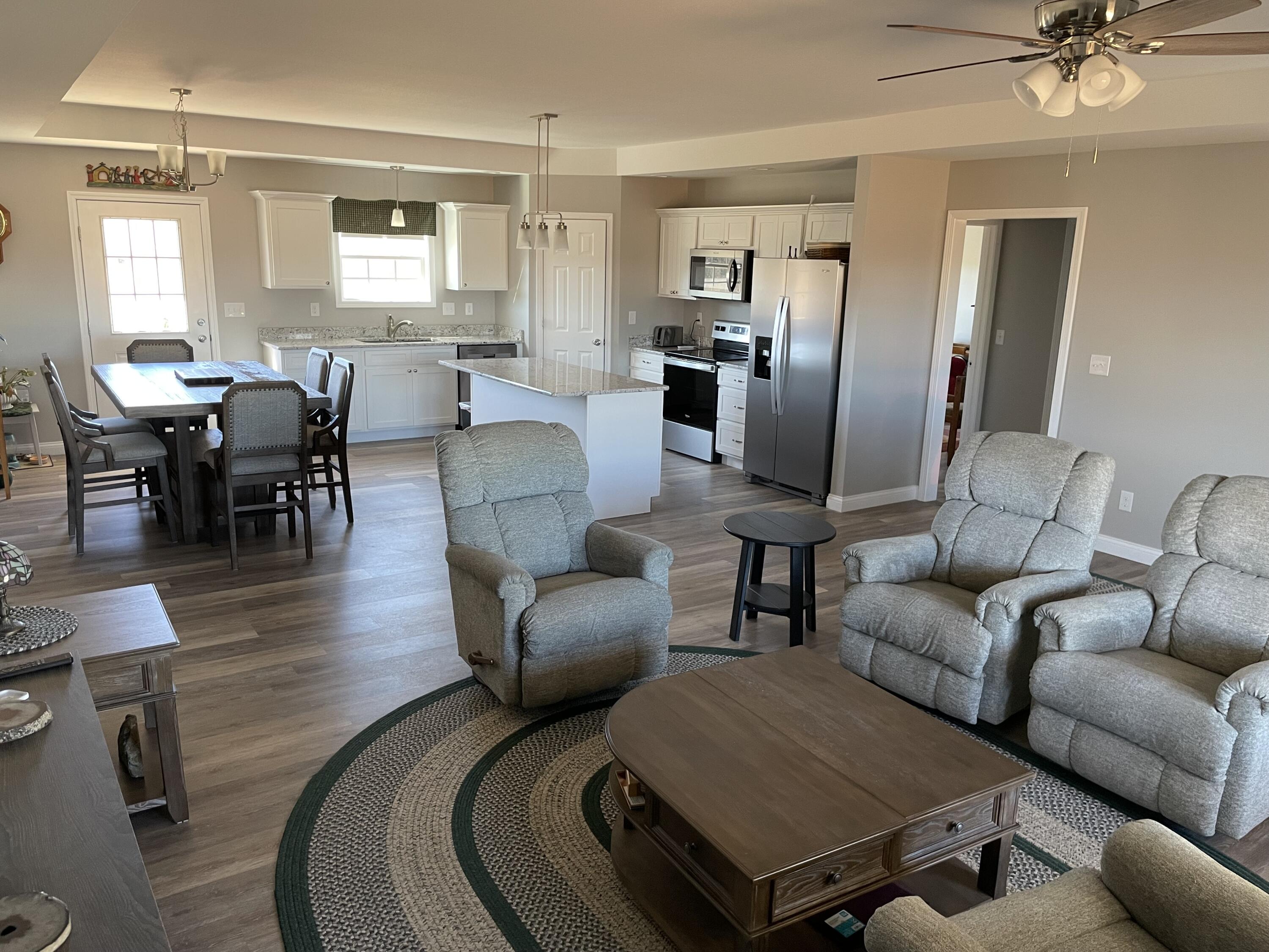 309 Katie Lane Chuckey, TN 37641 - Photo 3 of 25 Living-Dining-Kitchen