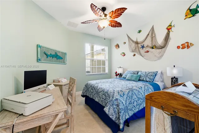 a view of a building with a yard