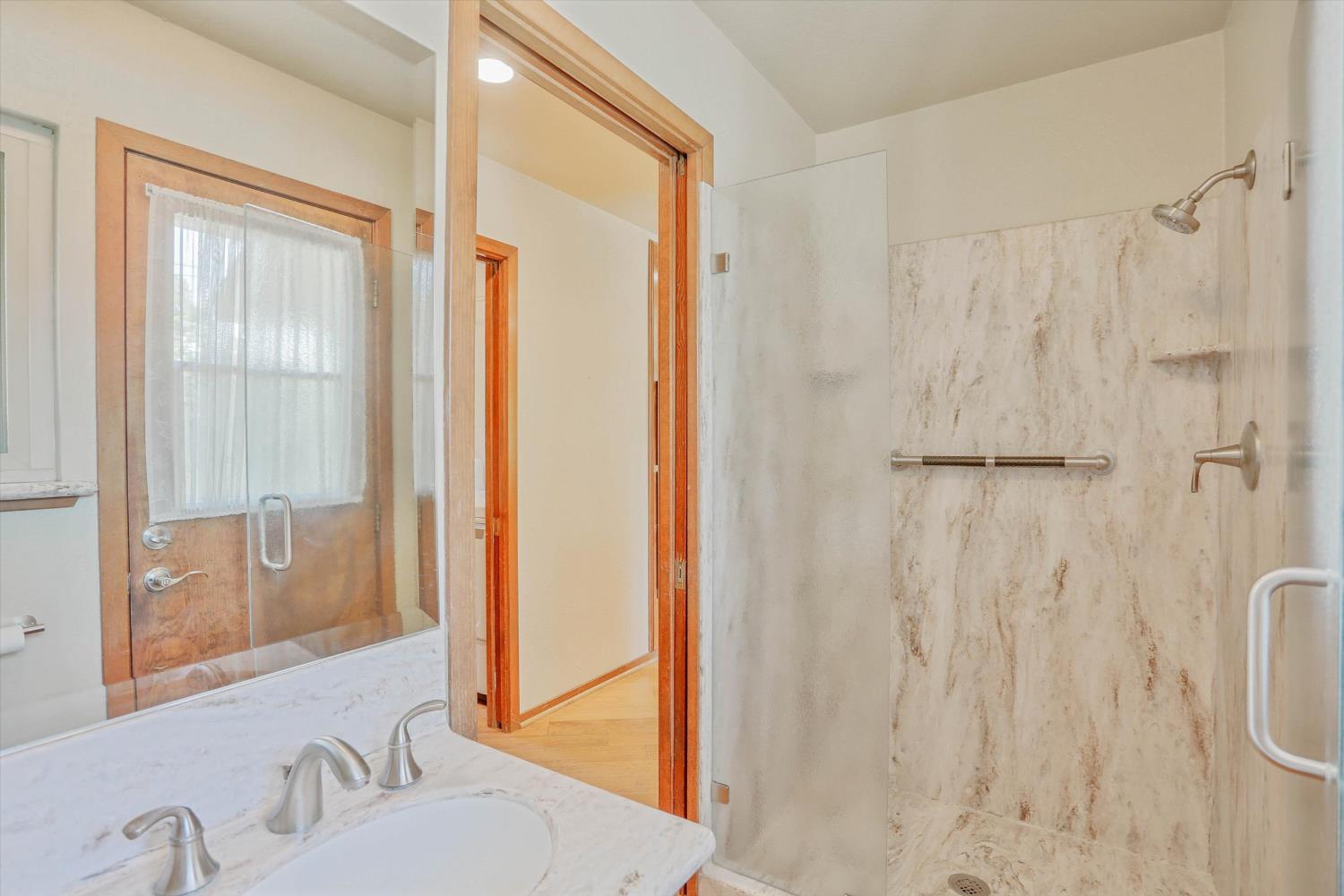 3029 Merrick San Way Carmichael, CA 95608 - Photo 20 of 31 a bathroom with a shower and a sink