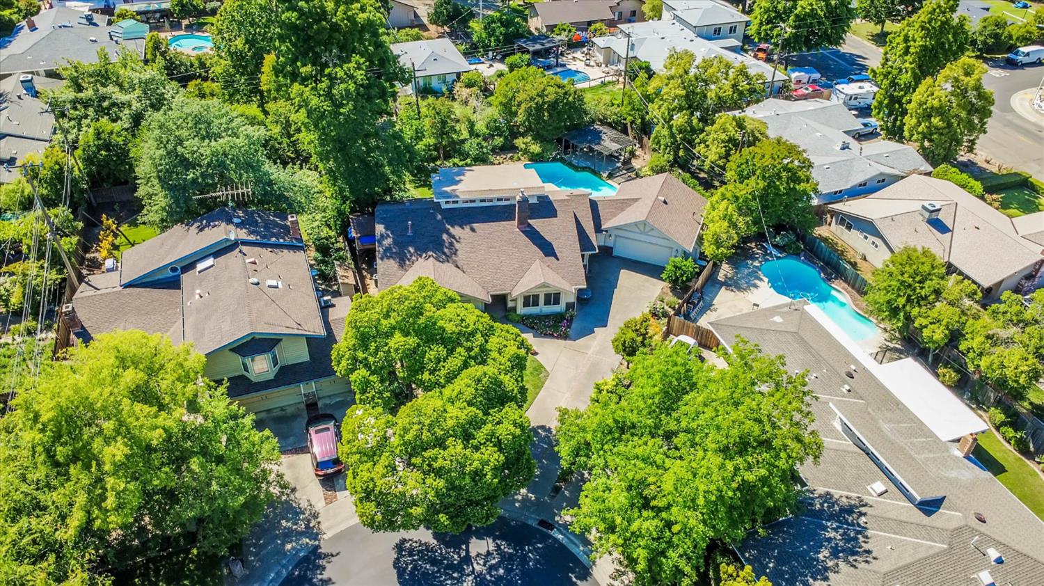 3029 Merrick San Way Carmichael, CA 95608 - Photo 3 of 31 an aerial view of a house with a yard
