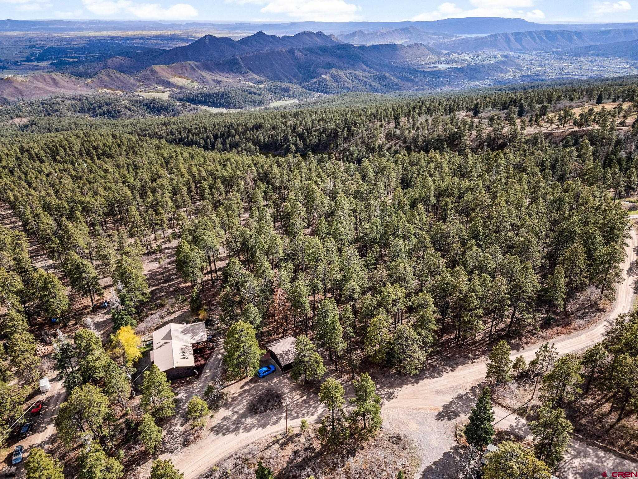 1118 Durango Road Durango, CO 81301 - Photo 3 of 32 a view of city and mountain