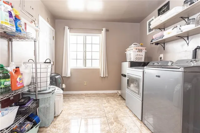 a view of storage and utility room