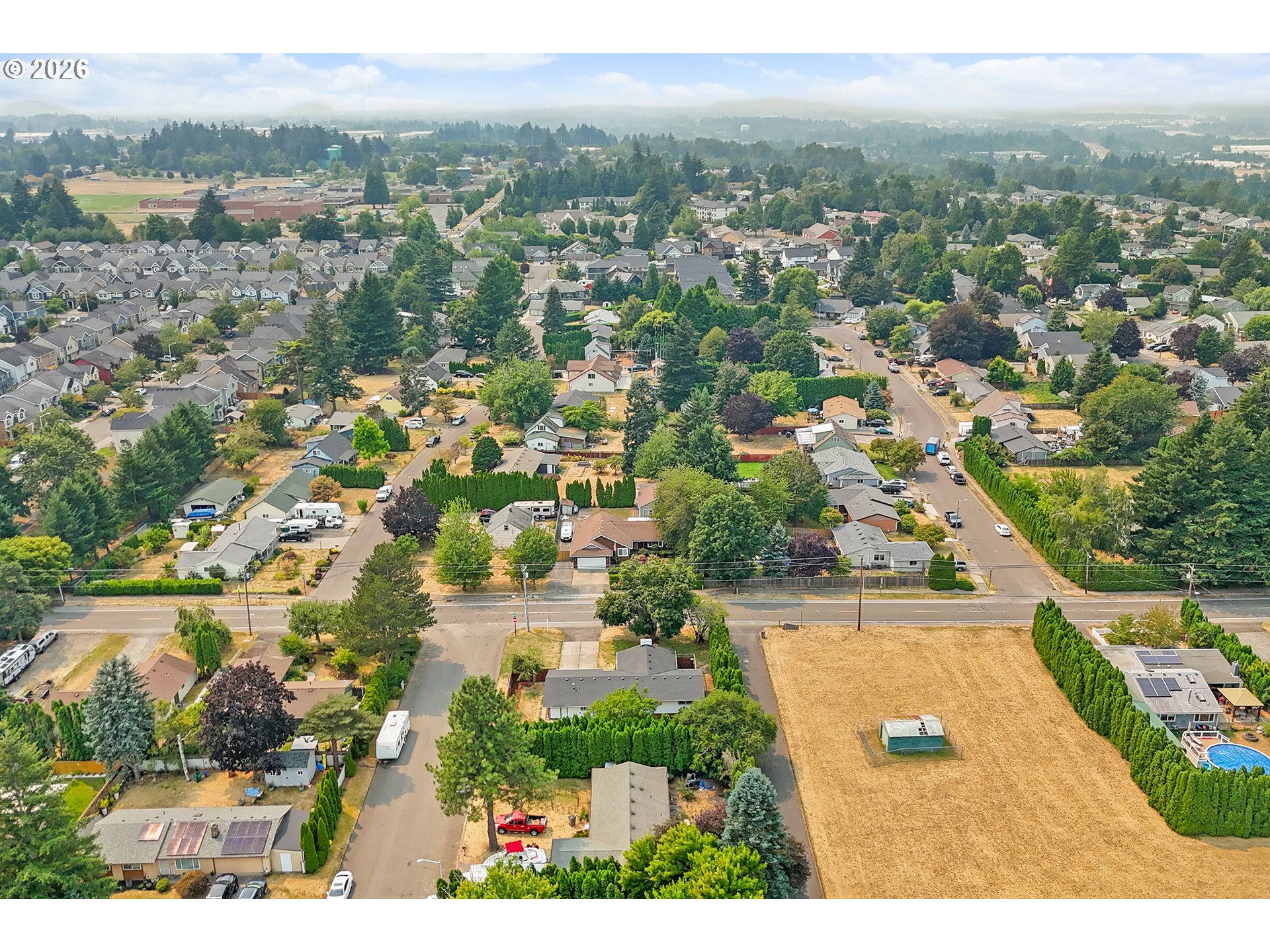 1422 Southwest Hensley Road Troutdale, OR 97060 - Photo 27 of 27 Drone View/UAV