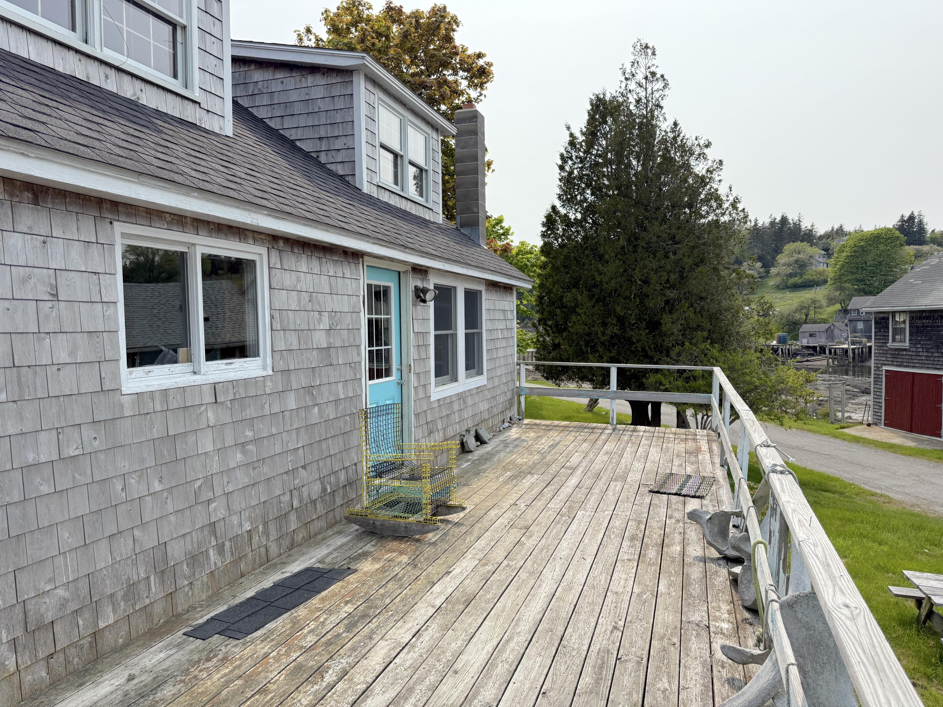 65 East Shore Road Frenchboro, ME 04635 - Photo 14 of 52 front deck