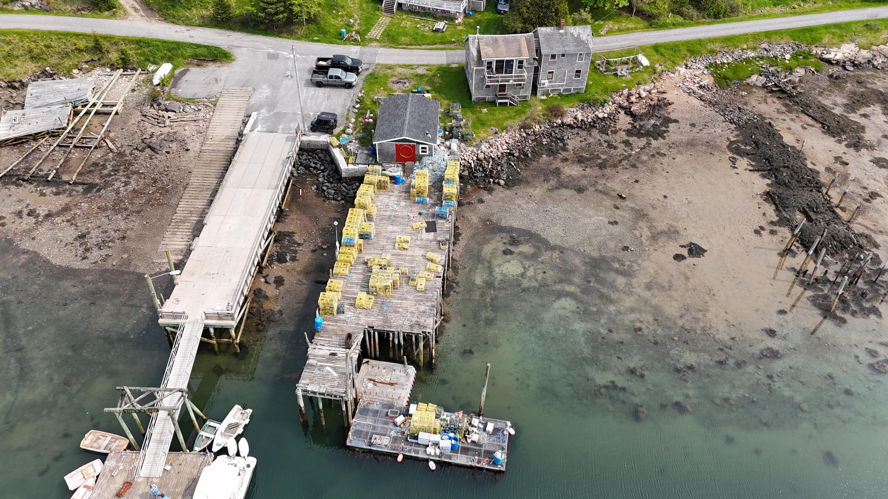65 East Shore Road Frenchboro, ME 04635 - Photo 46 of 52 looking down on float