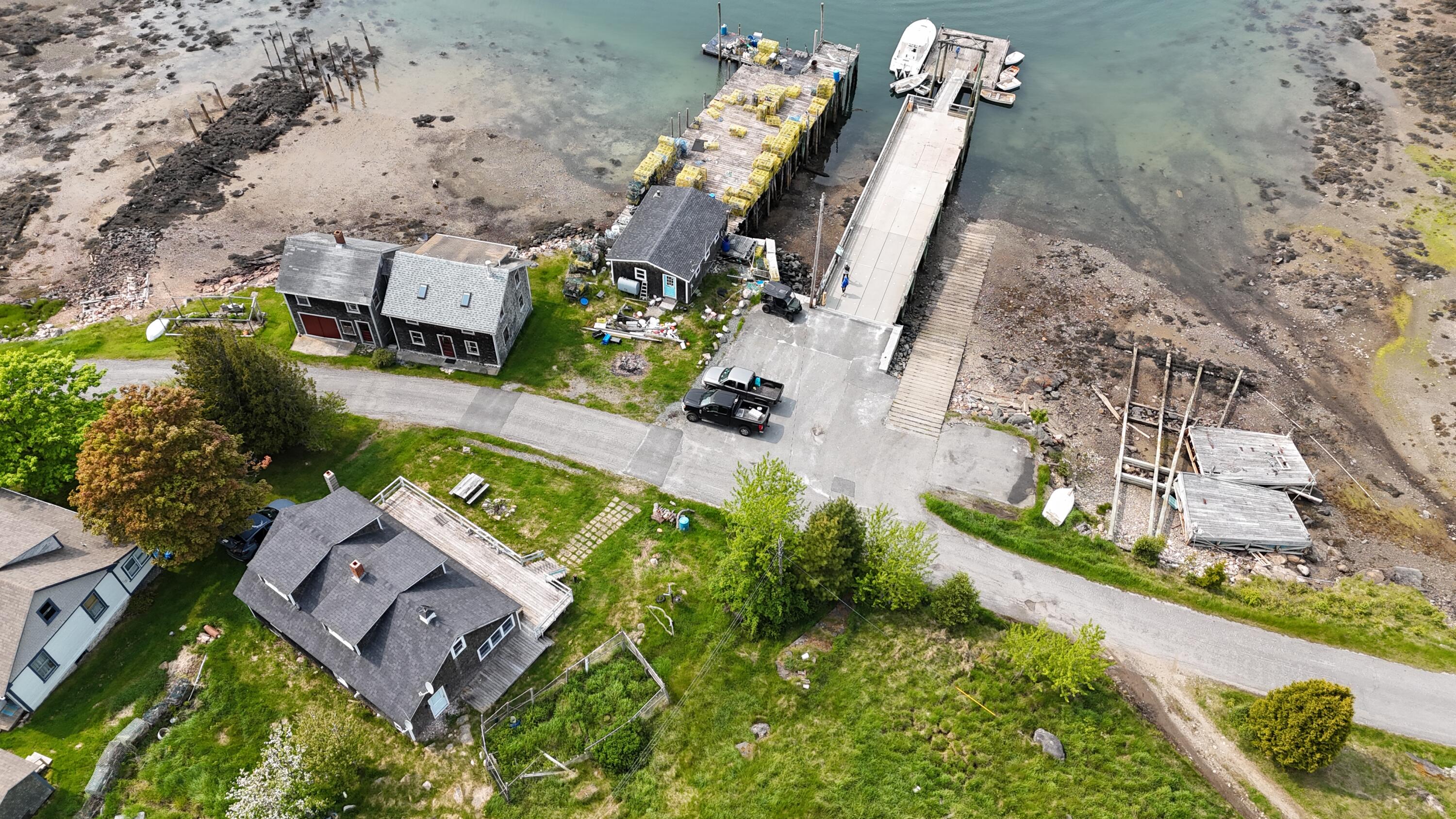 65 East Shore Road Frenchboro, ME 04635 - Photo 47 of 52 looking down on house
