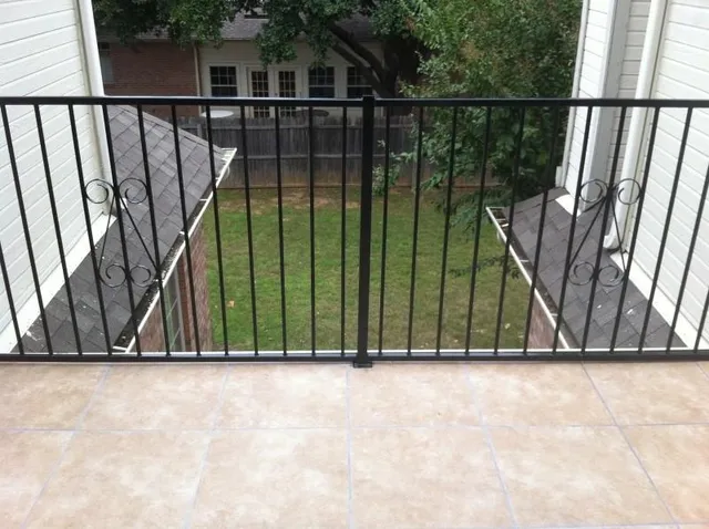 a view of outdoor space and deck