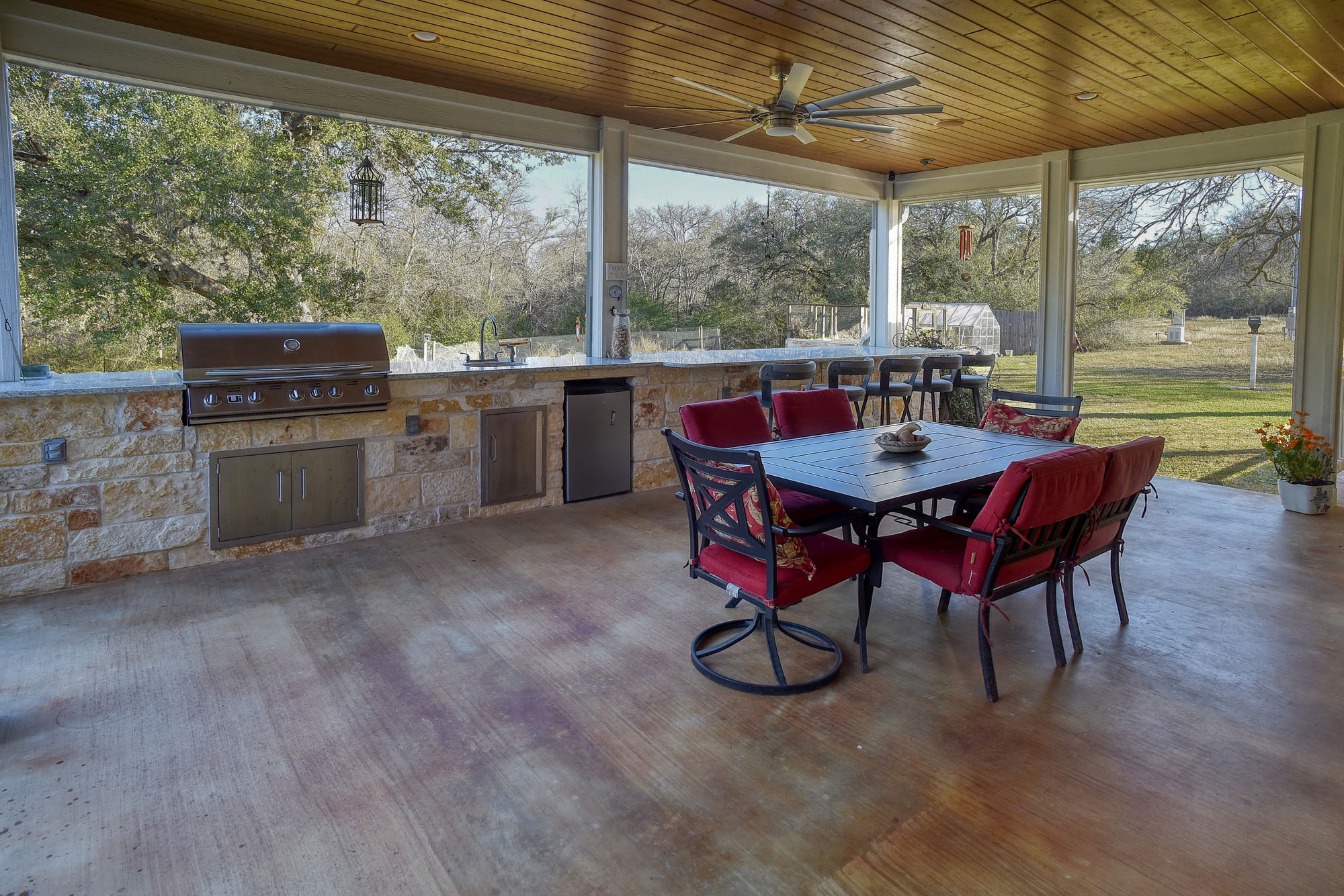 482 Watterson Road Bastrop, TX 78602 - Photo 28 of 40 Outdoor Kitchen and Dining Perfect for Hosting and Relaxing