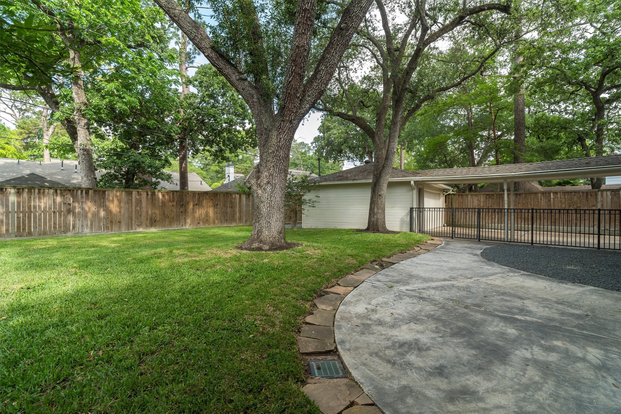 751 Bison Drive Houston, TX 77079 - Photo 28 of 45 front view of a house with a yard