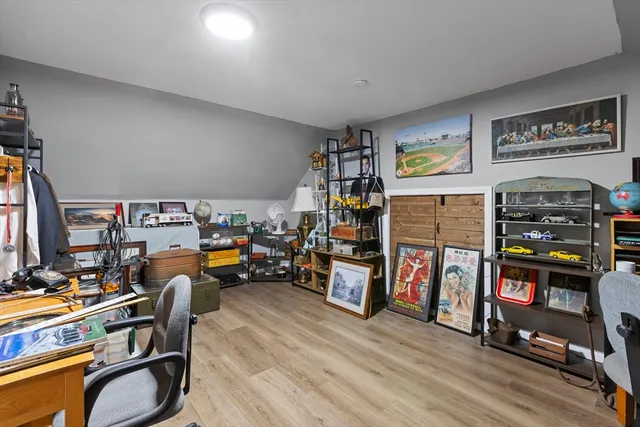 a view of car garage