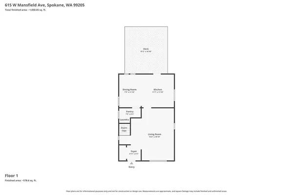 $315,000 | 615 West Mansfield Avenue, Spokane, WA 99205