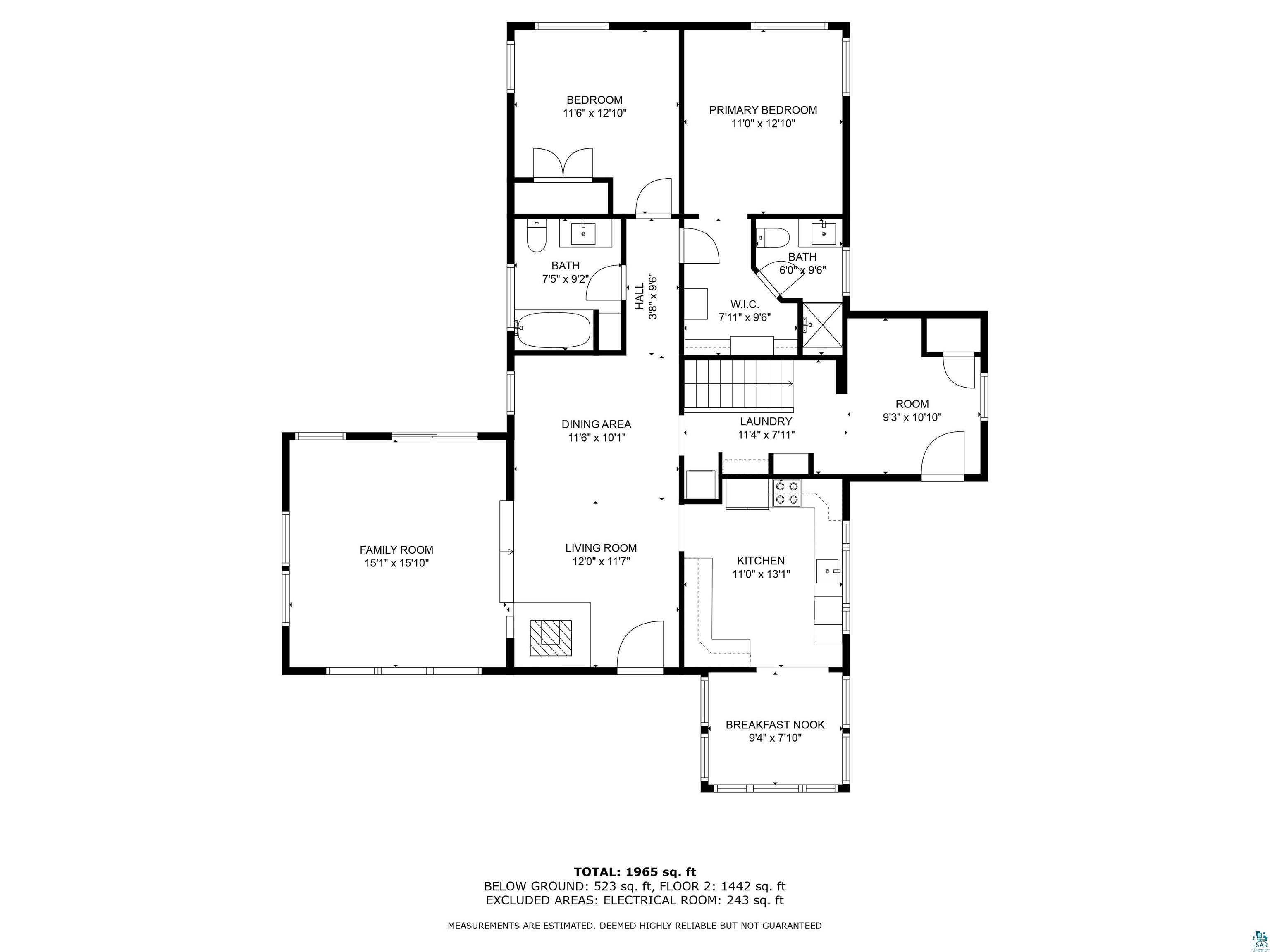 5638 Bergquist Road Duluth, MN 55804 - Photo 43 of 43 Main Floor plan