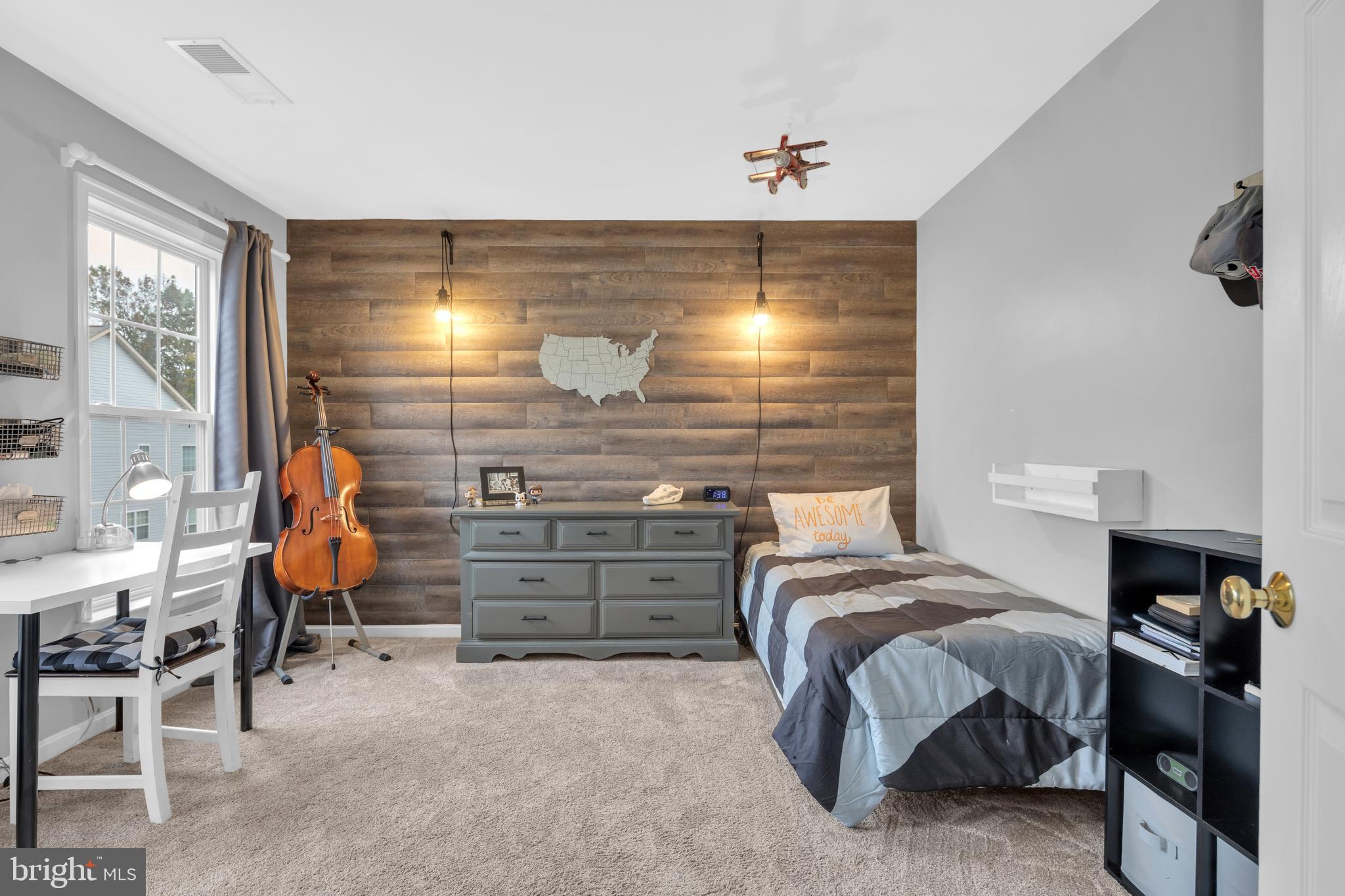 7581 Rio Grande Way Gainesville, VA 20155 - Photo 25 of 52 second bedroom (hanging lights convey)