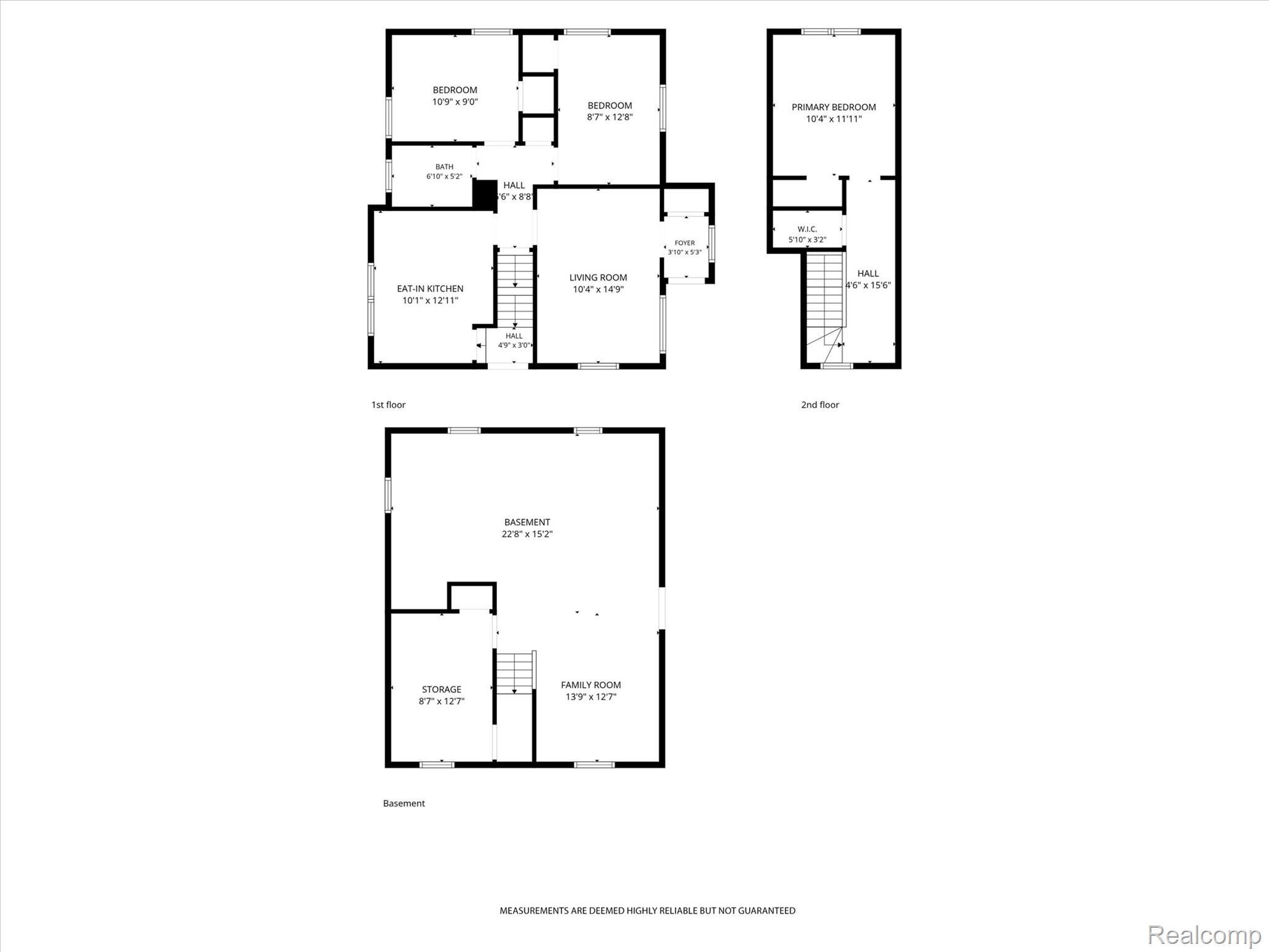 22729 Cleveland Street Dearborn, MI 48124 - Photo 32 of 32 Floor plan