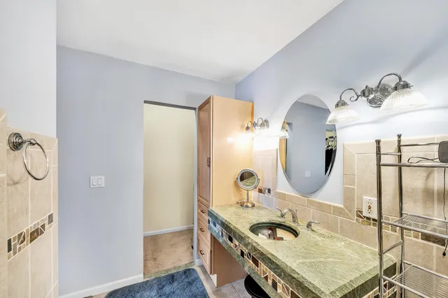 a view of a bathroom