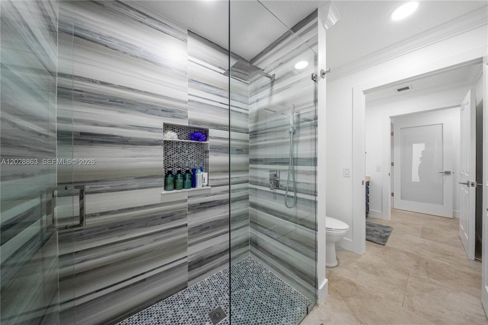 15351 Southwest 146th Street Miami, FL 33196 - Photo 58 of 86 2nd Bathroom with glass shoer enclosure.