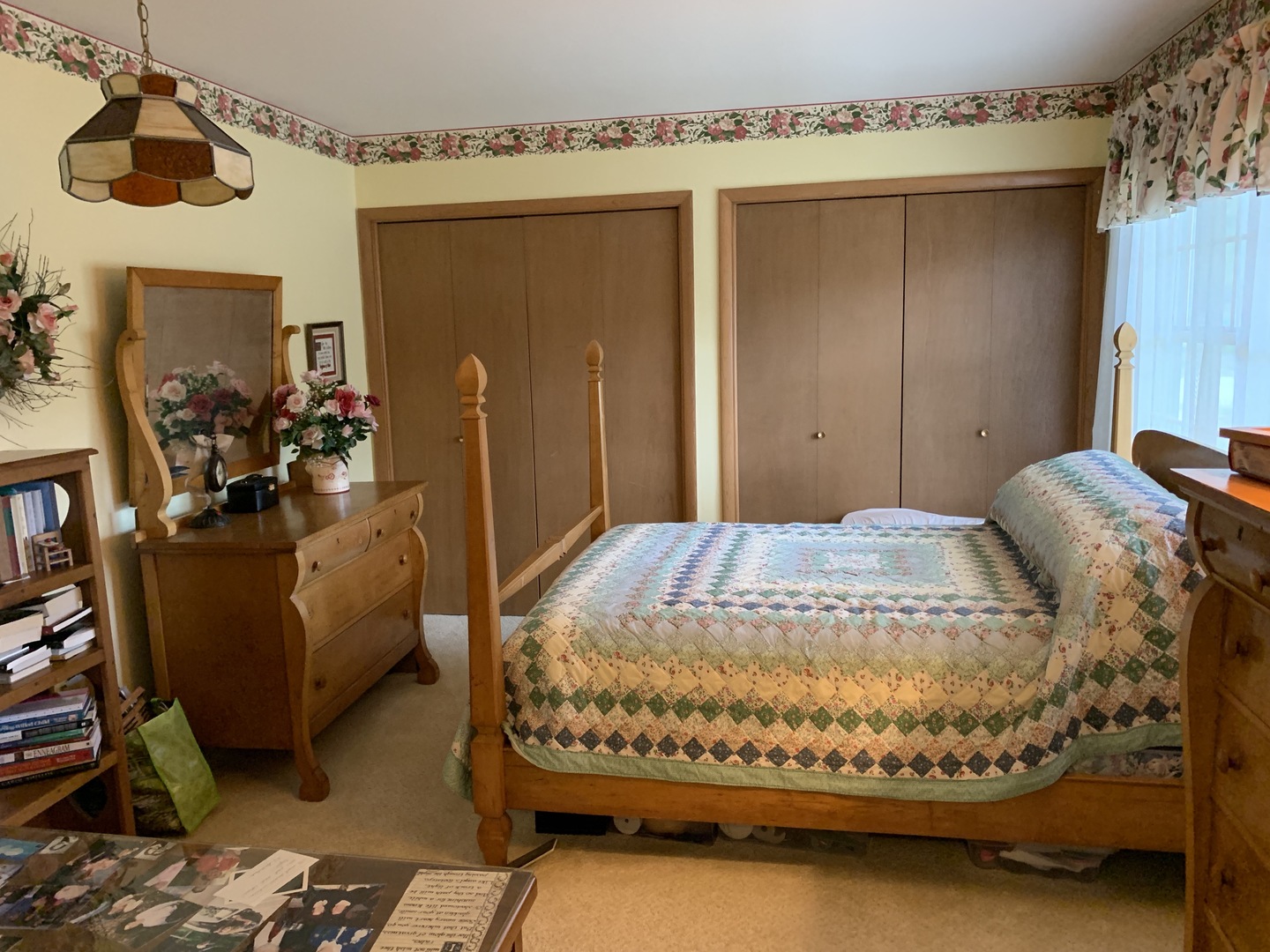 2785 Shannon Road Northbrook, IL 60062 - Photo 18 of 21 a bed sitting in a bedroom next to a window