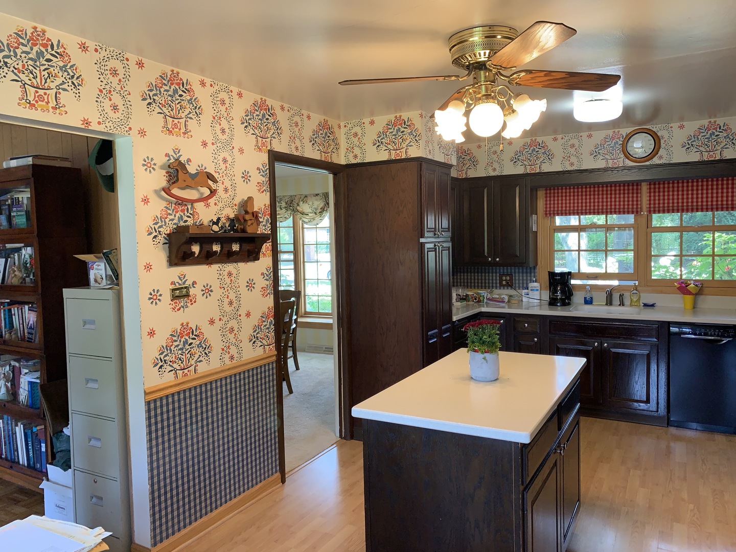 2785 Shannon Road Northbrook, IL 60062 - Photo 6 of 21 a kitchen with stainless steel appliances granite countertop a refrigerator a sink and wooden cabinets