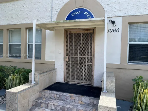 a view of front door of a house