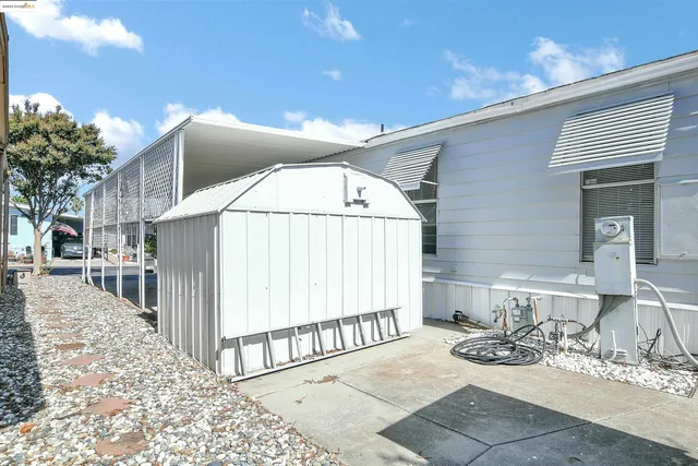 a view of a house with wooden floor
