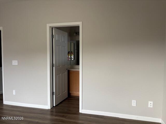 205 Dawson Jacob Ln. Reno, NV 89503 - Photo 17 of 33 an empty room with wooden floor and closet