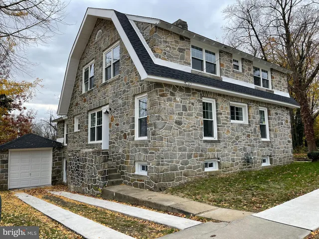 a view of a room with rack on the wall